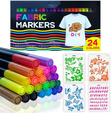 permanent washable fabric markers